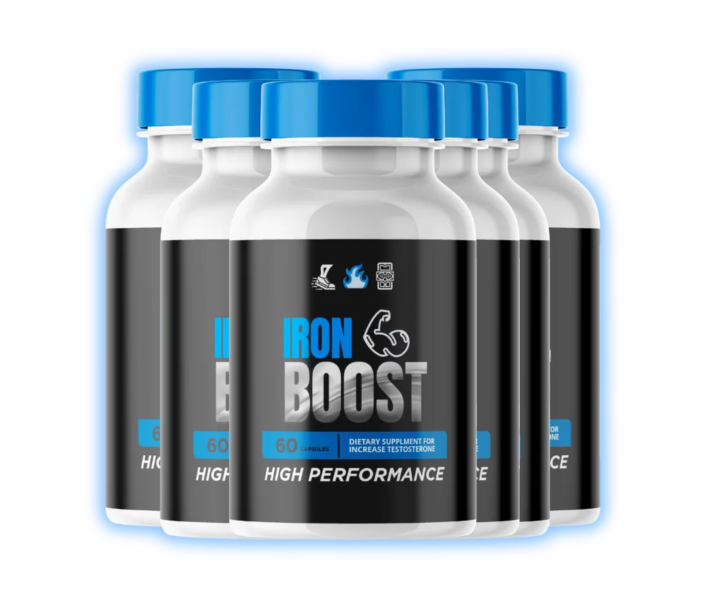 Iron Boost Official Formula Bottle - Natural Testosterone Supplement for Men - 73% OFF Today